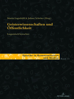 cover image of Geisteswissenschaften und Öffentlichkeit  linguistisch betrachtet